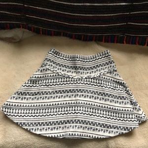 Banana Republic knit tribal print skirt
